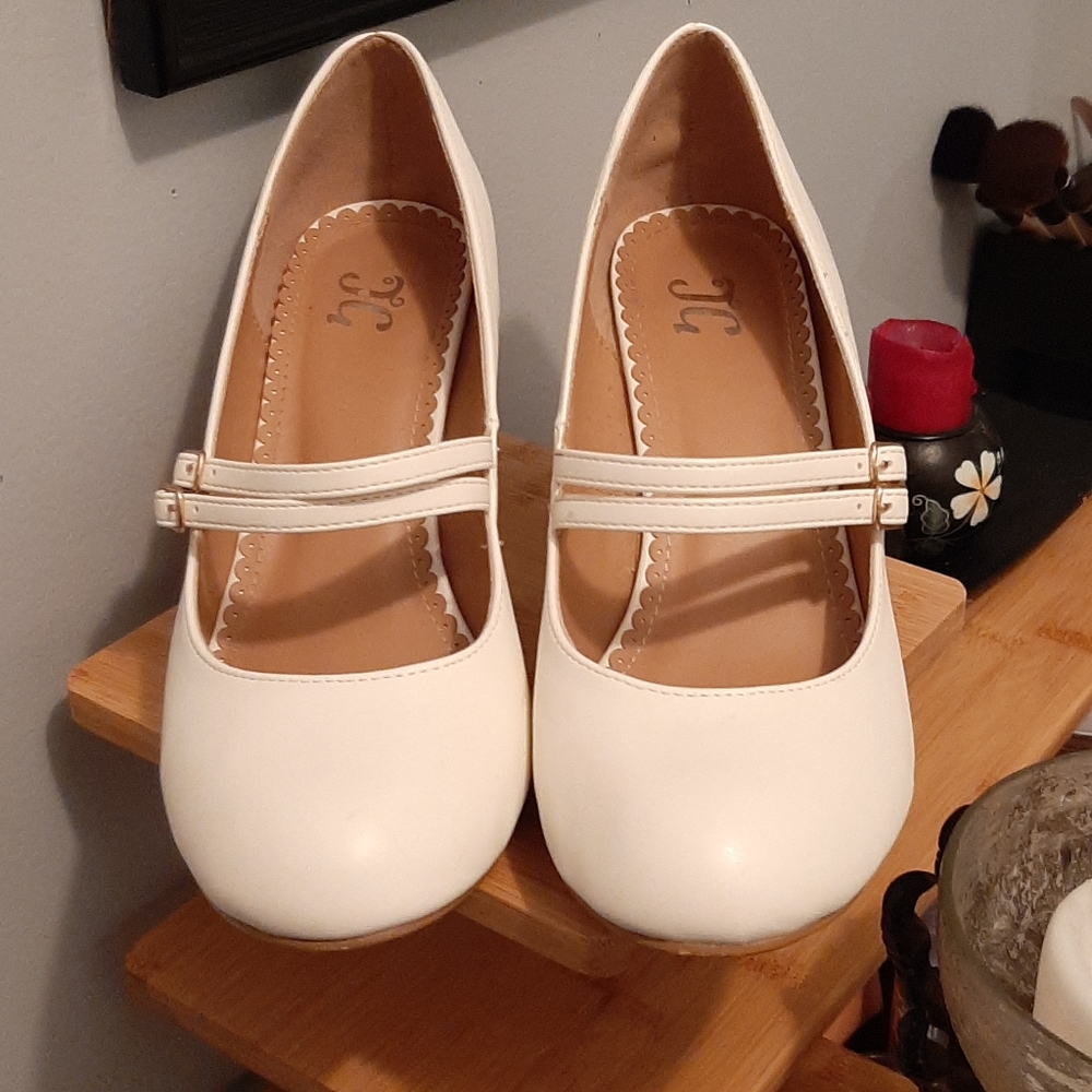 White heels